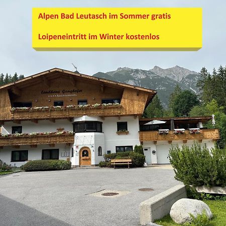W4 Haus Ganghofer Leutasch Exterior foto